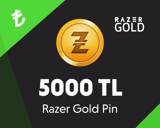 5000 TL Razer Gold Pin