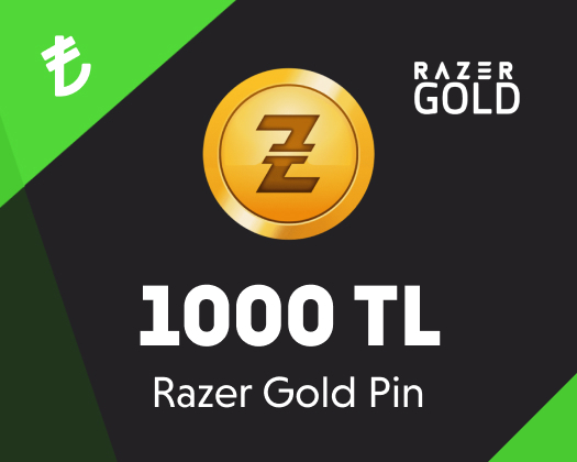 1000 TL Razer Gold Pin